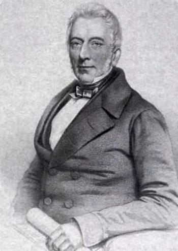 Charles S. Dudley (1780-1862), le théoricien du système de diffusion de la Société Biblique Britannique et Étrangère, également mis en oeuvre par la Société Biblique de Paris