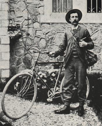 Le colporteur Luigi Arnéra vers 1908